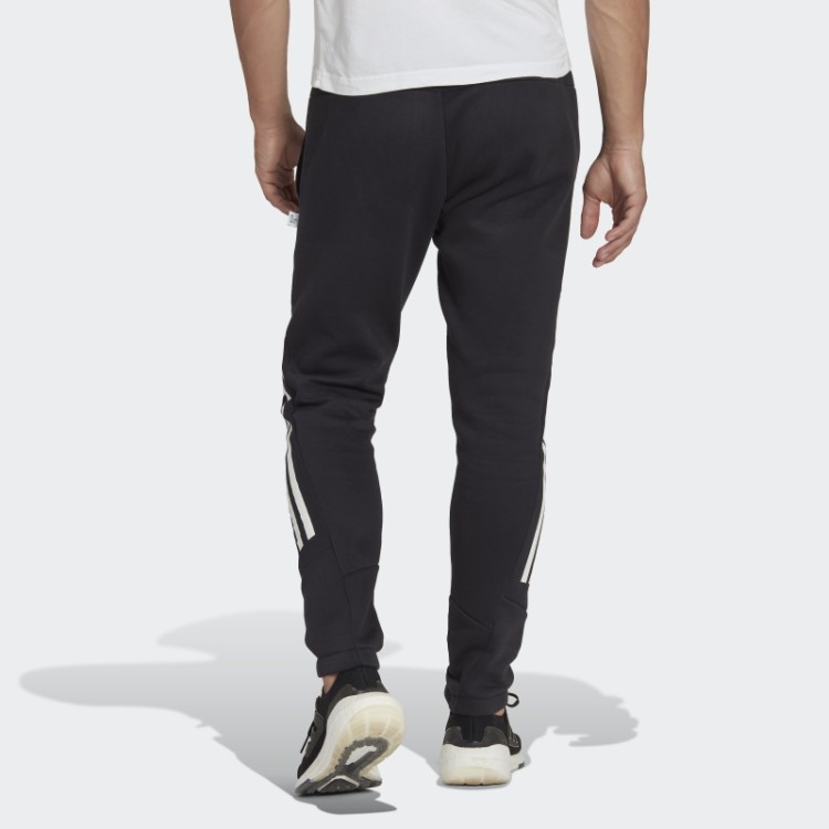 Calça De Lã Preta Com As Três Listras Adidas Future Icons