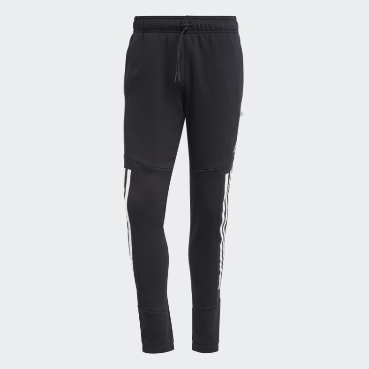 Calça De Lã Preta Com As Três Listras Adidas Future Icons