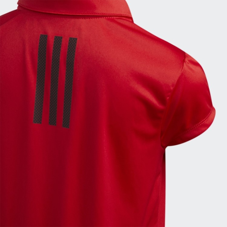 Camisa Polo Vermelha Performance Primegreen Adidas