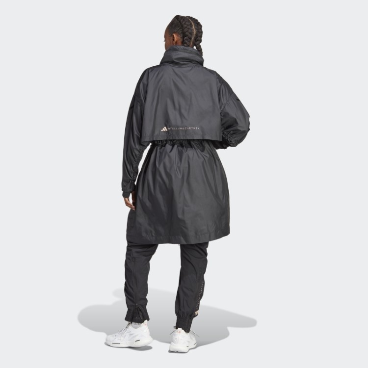 Preto Fashion Adidas By Stella Mccartney Truecasuals Parca Longa E Leve