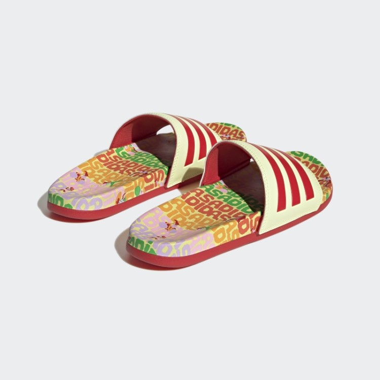 Sandálias Adilette Comfort Pérola Citrino Adidas