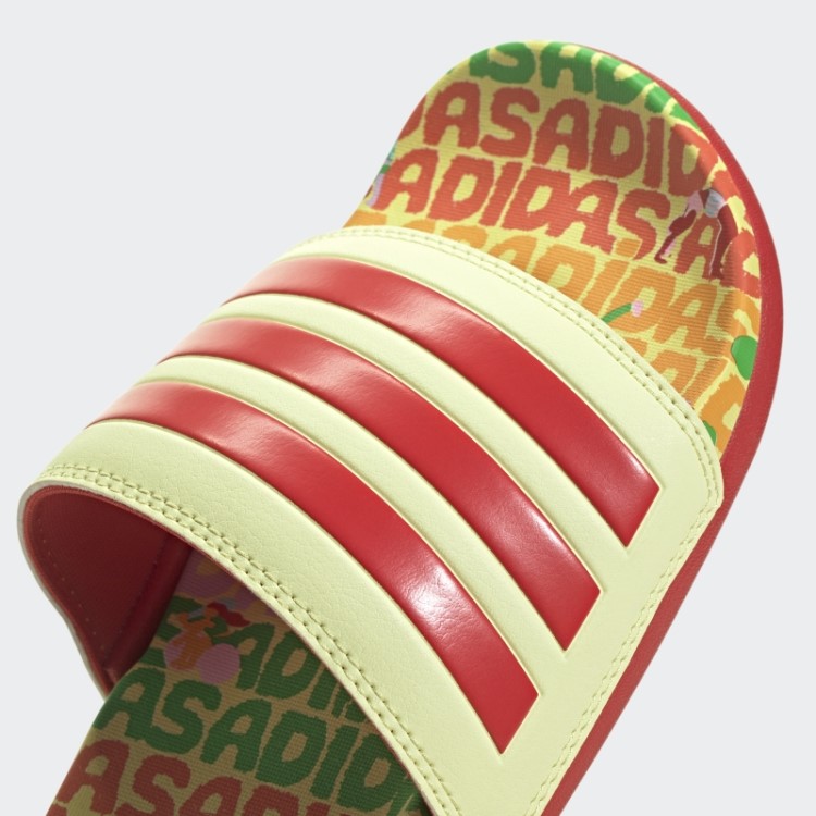 Sandálias Adilette Comfort Pérola Citrino Adidas