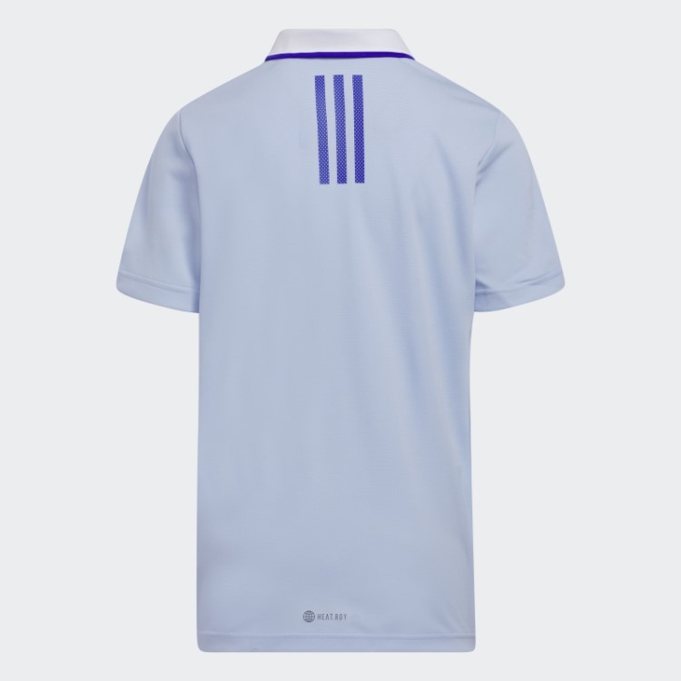 Camisa Polo Azul Dawn Colorblock Heat.rdy Adidas