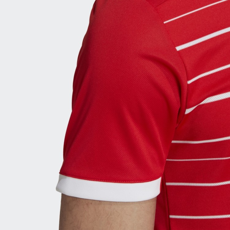 Camisa Do Fc Bayern 22/23 Vermelha Adidas
