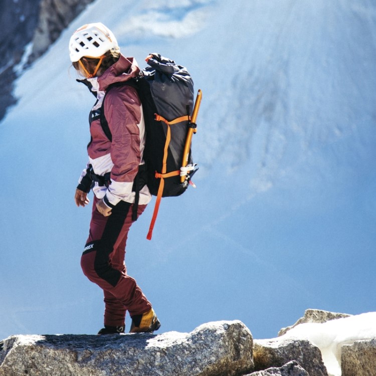 Calça De Alpinismo Adidas Techrock Vermelha