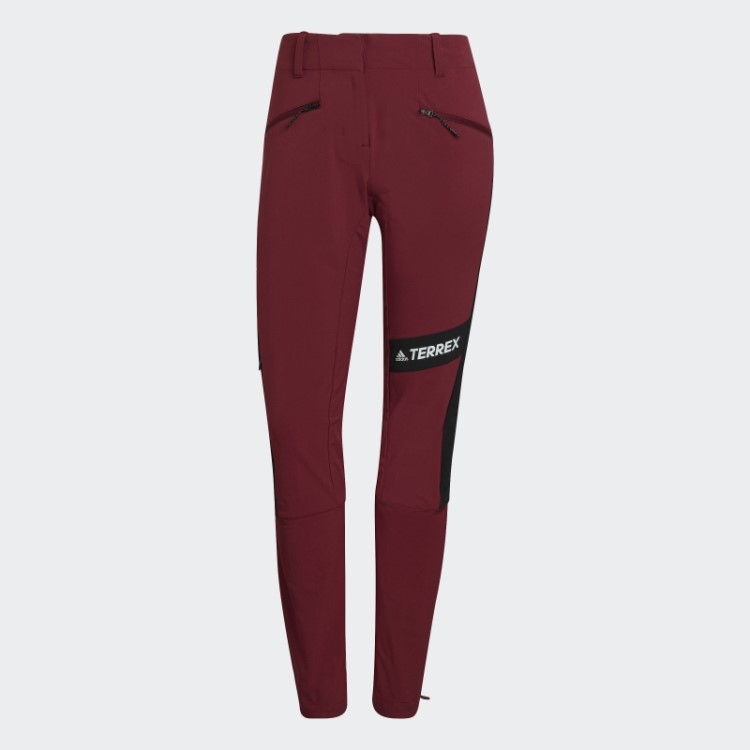 Calça De Alpinismo Adidas Techrock Vermelha
