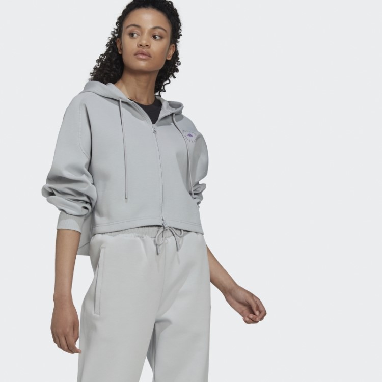 Onix Adidas By Stella Mccartney Moda Moletom Cropped