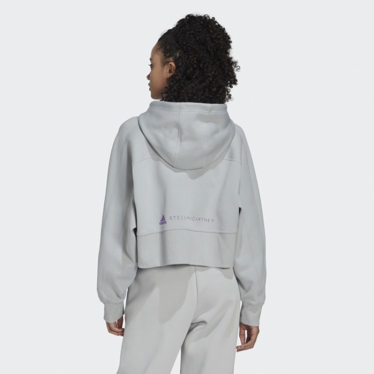 Onix Adidas By Stella Mccartney Moda Moletom Cropped