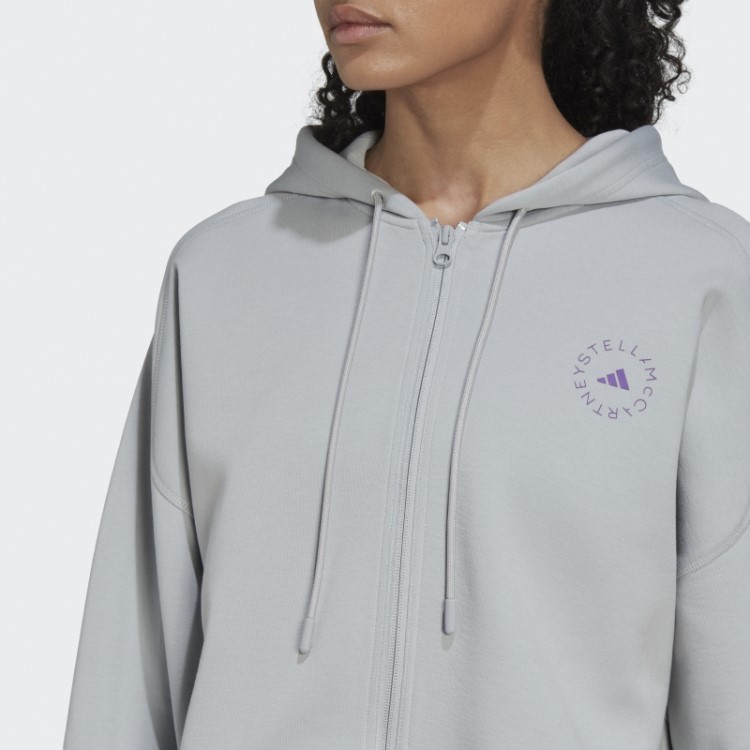 Onix Adidas By Stella Mccartney Moda Moletom Cropped