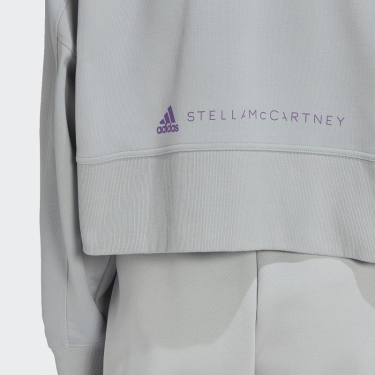 Onix Adidas By Stella Mccartney Moda Moletom Cropped