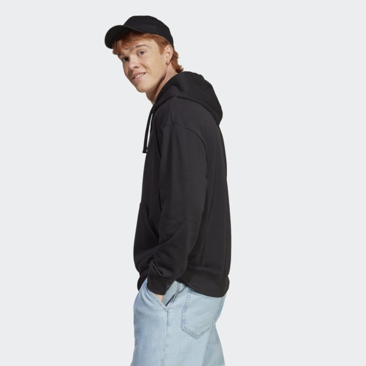 Moletom Com Capuz French Terry Preto All Szn Adidas