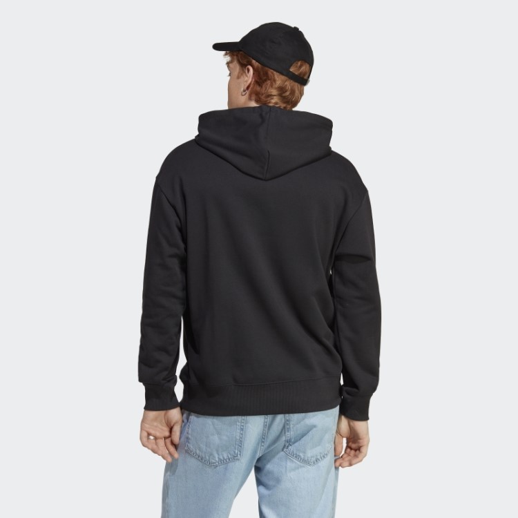 Moletom Com Capuz French Terry Preto All Szn Adidas