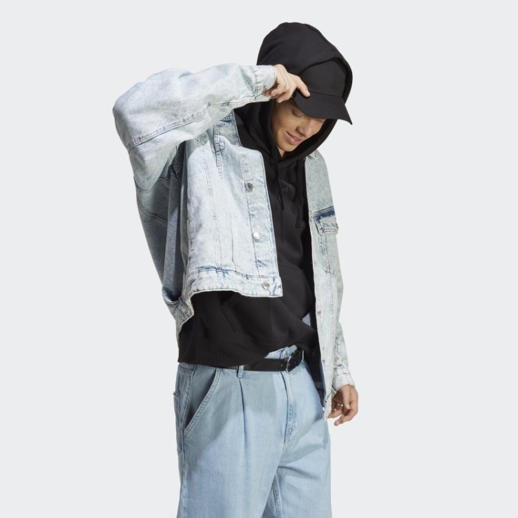 Moletom Com Capuz French Terry Preto All Szn Adidas