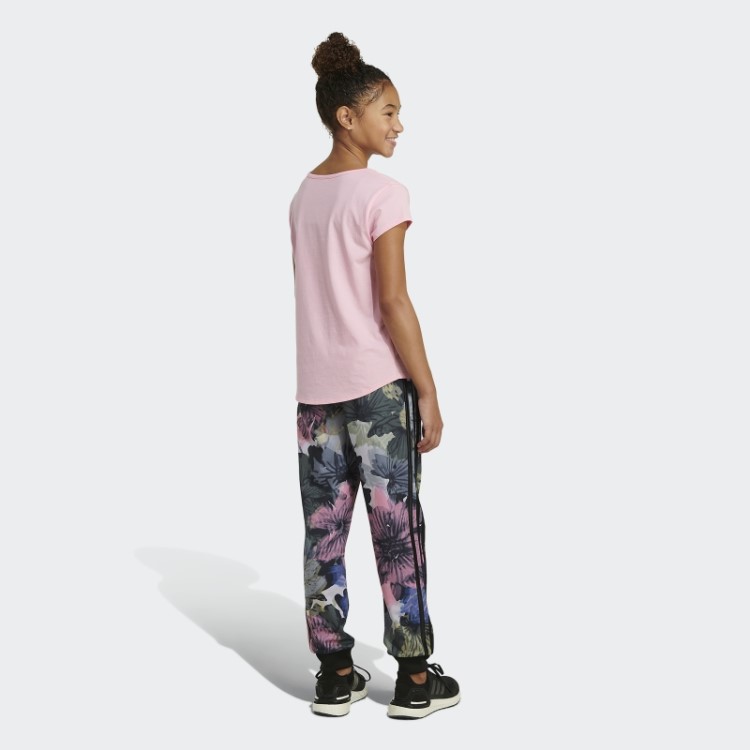Adidas Allover Print 3 Listras Joggers De Tricô Preto