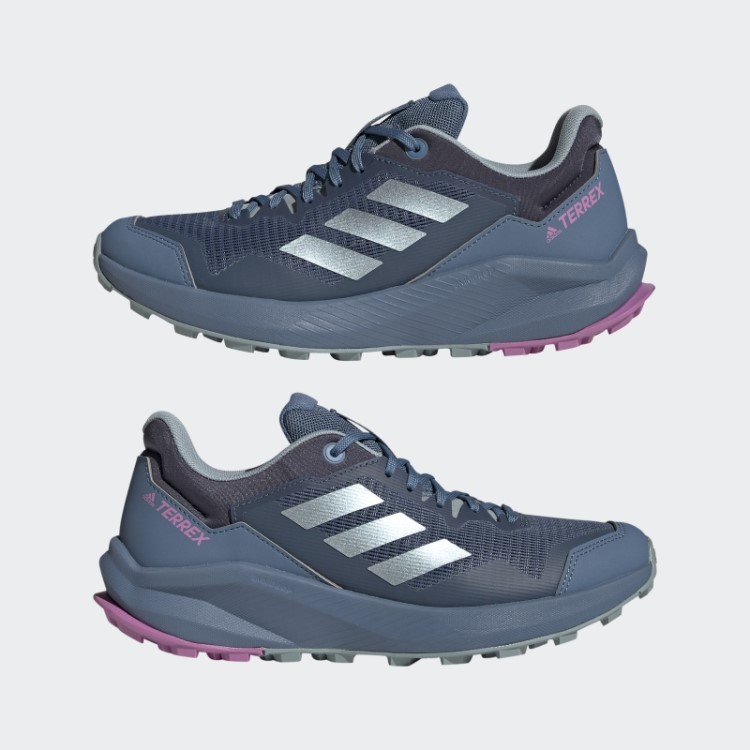 Tênis De Corrida De Trilha Adidas Steel Terrex Trailrider