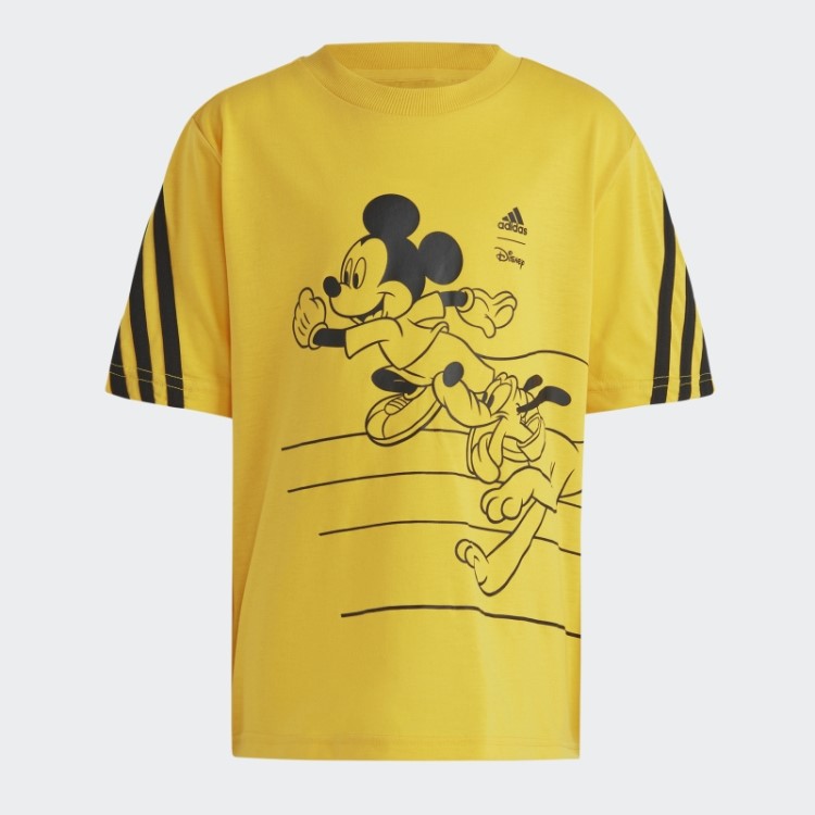 Camiseta Disney Mickey Mouse Dourada Adidas