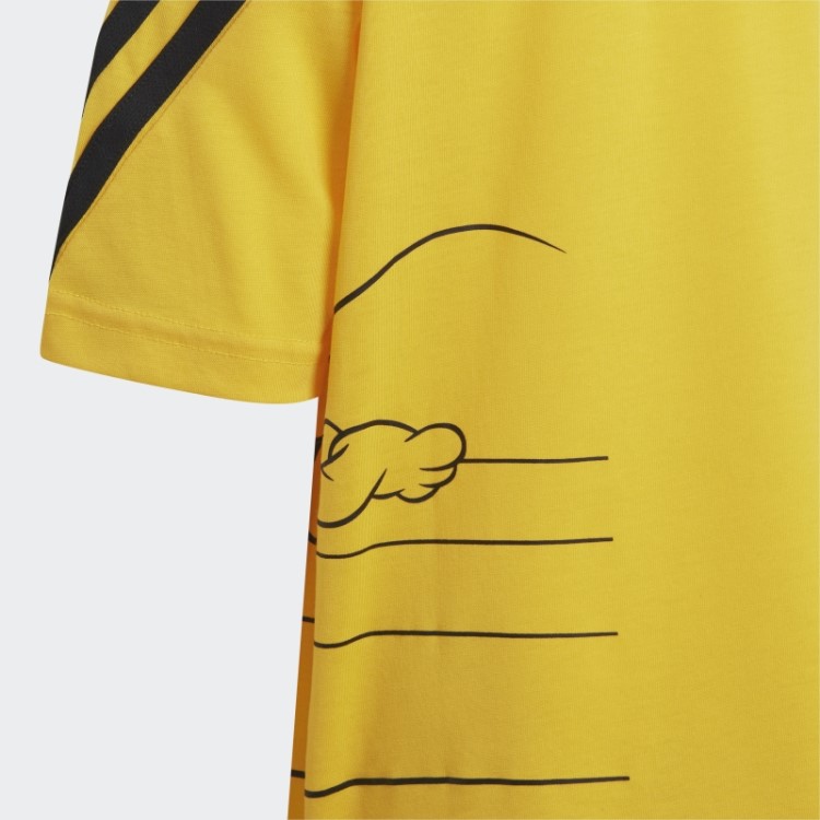 Camiseta Disney Mickey Mouse Dourada Adidas