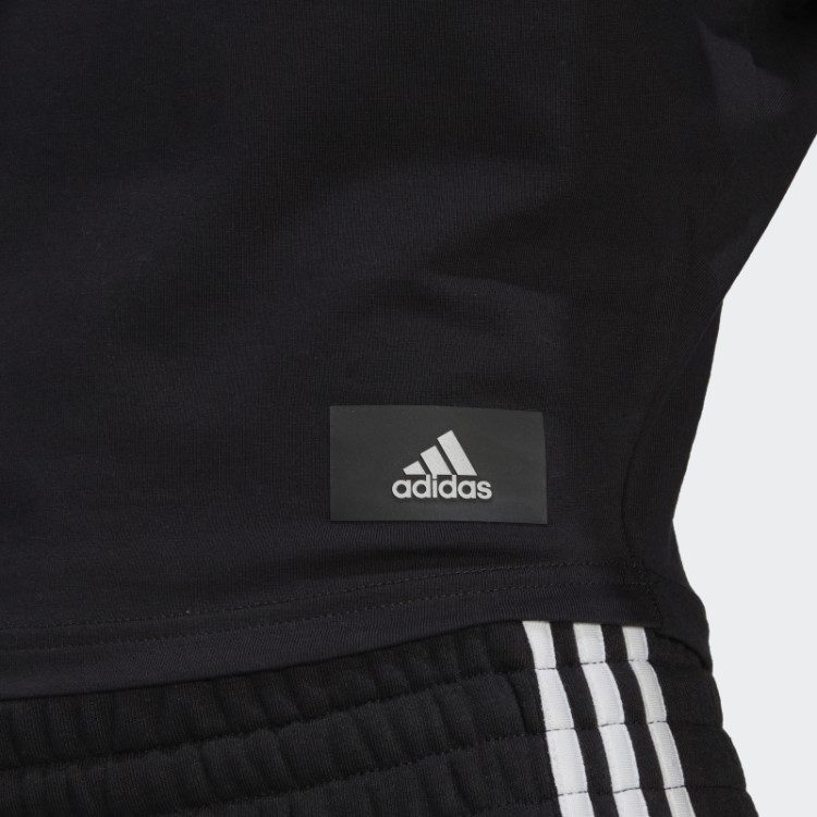 Holidayz Camiseta Folgada Preta Adidas