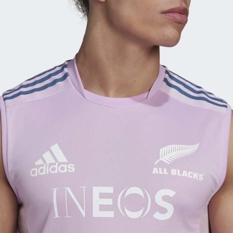 Camiseta Lilás All Blacks Rugby Performance Adidas