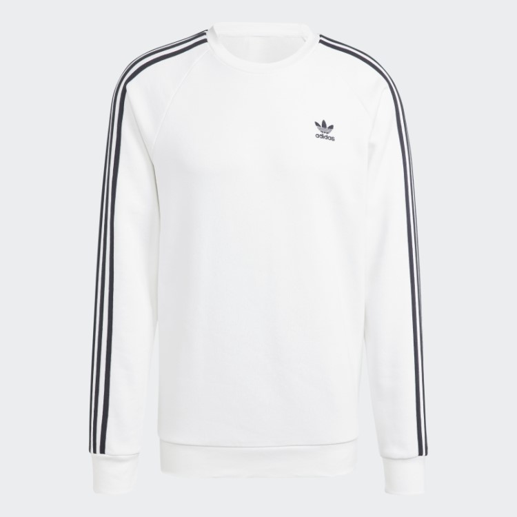 Adicolor Classics 3 Listras Sweatshirt Branca Adidas