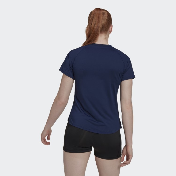 Camisa Hilo Adidas Azul Marinho