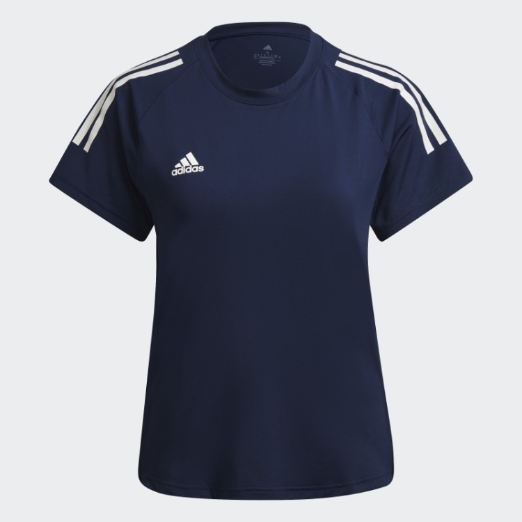 Camisa Hilo Adidas Azul Marinho