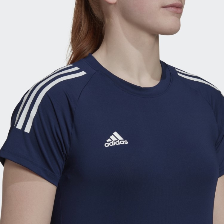 Camisa Hilo Adidas Azul Marinho