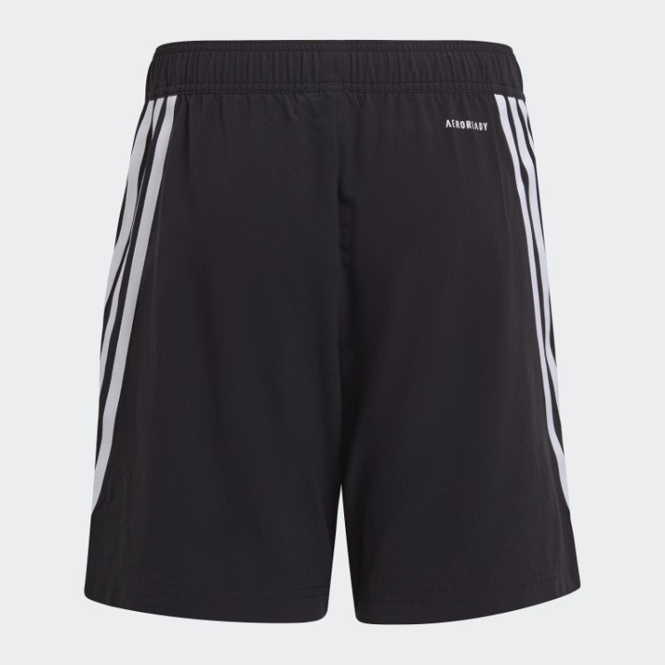 Short Preto Adidas Aeroready Primegreen Com As Três Listras