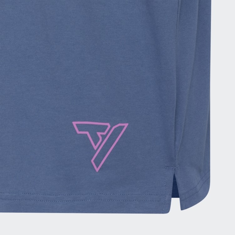 Camiseta Adidas Trae Jovem Azul Marinho