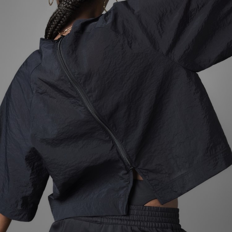 Camiseta Cropped Sempre Original Adidas Preta