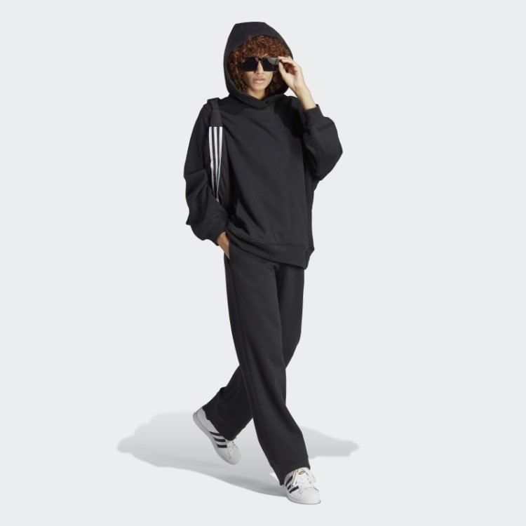 Moletom Com Capuz Essencial Premium Preto Adidas