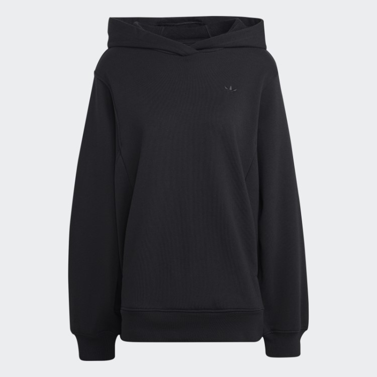 Moletom Com Capuz Essencial Premium Preto Adidas