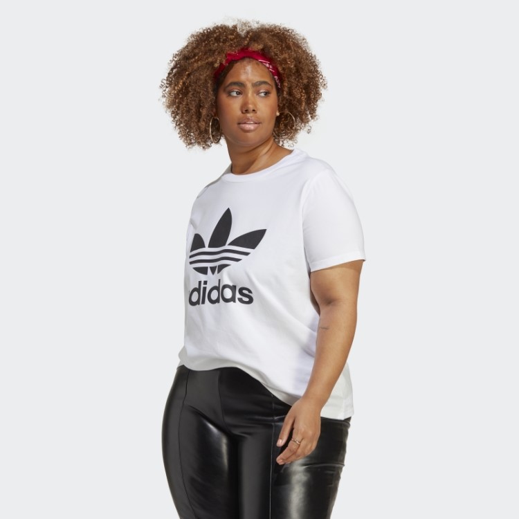 Camiseta Branca Adidas Adicolor Classics Trefoil (tamanho Grande)