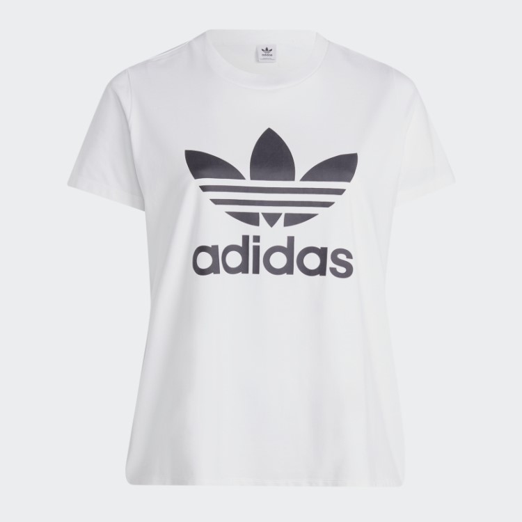 Camiseta Branca Adidas Adicolor Classics Trefoil (tamanho Grande)