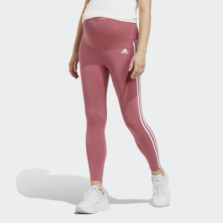 Leggings De Maternidade Rosa Adidas