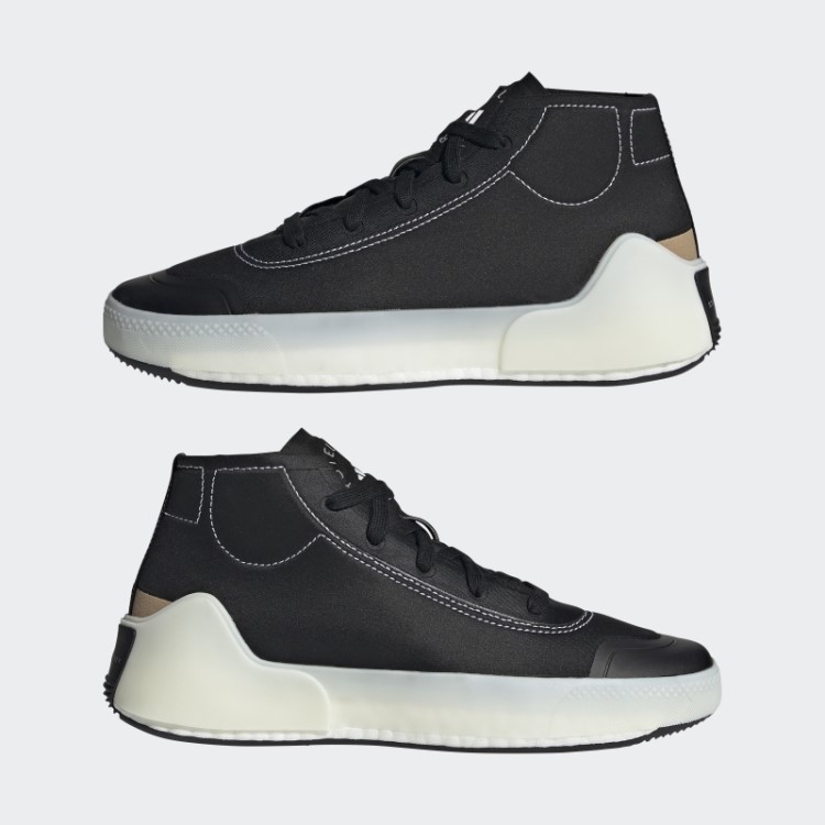Tênis Preto Adidas By Stella Mccartney Treino Cano Médio Fashion