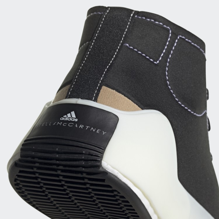 Tênis Preto Adidas By Stella Mccartney Treino Cano Médio Fashion
