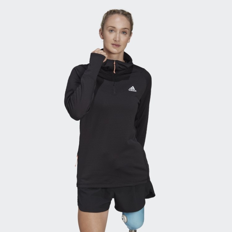 Moletom De Manga Longa Adidas Black X-city Com Capuz