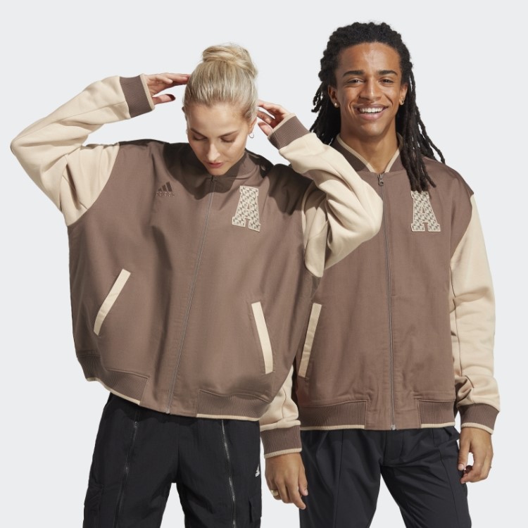All Szn Logomania Jaqueta Colegial Terra Adidas