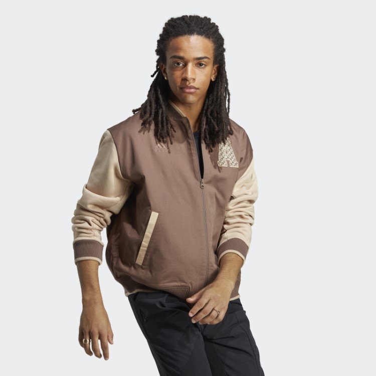 All Szn Logomania Jaqueta Colegial Terra Adidas