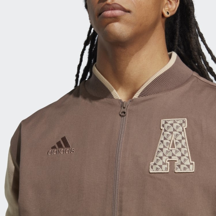 All Szn Logomania Jaqueta Colegial Terra Adidas