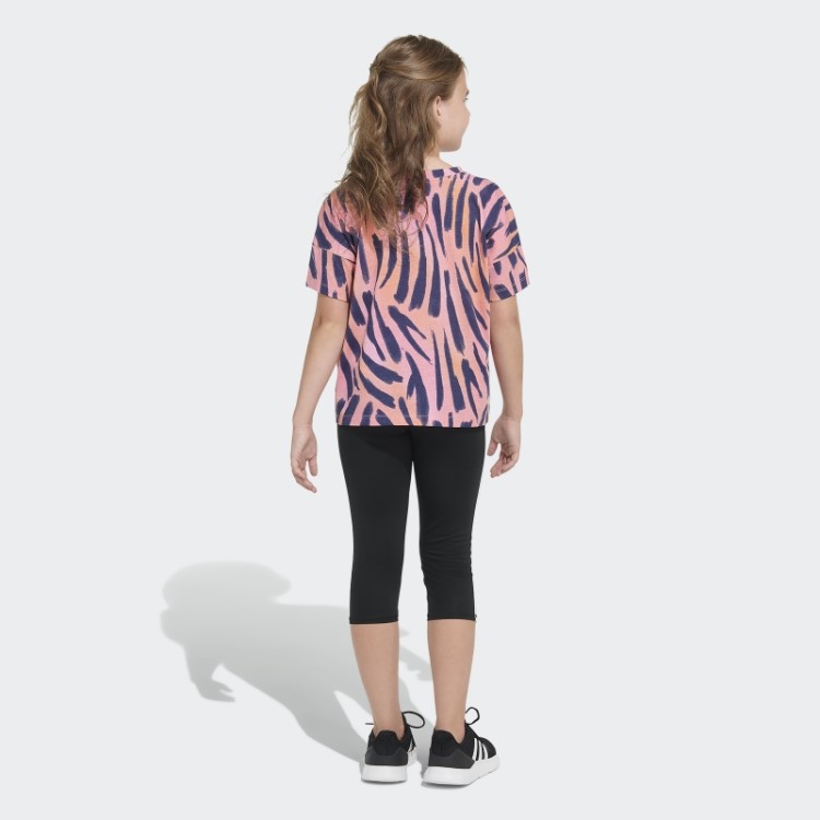 Camiseta Com Estampa De Logo Vermelho Acid Adidas