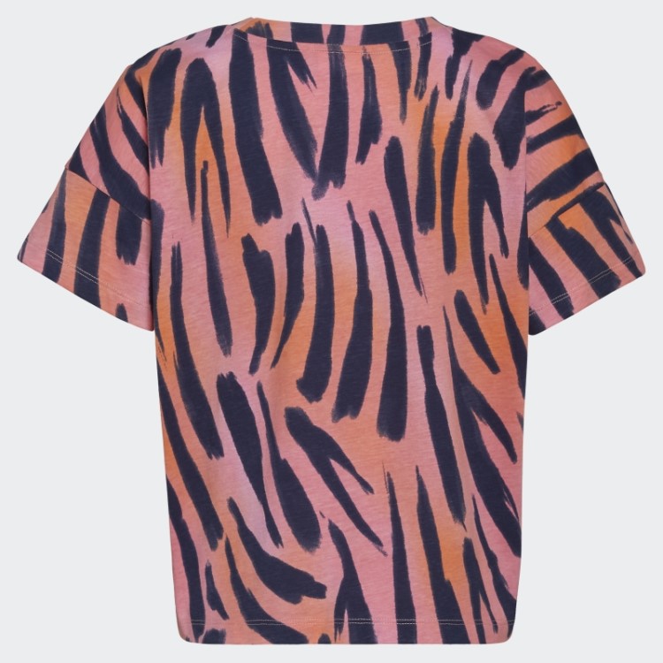 Camiseta Com Estampa De Logo Vermelho Acid Adidas