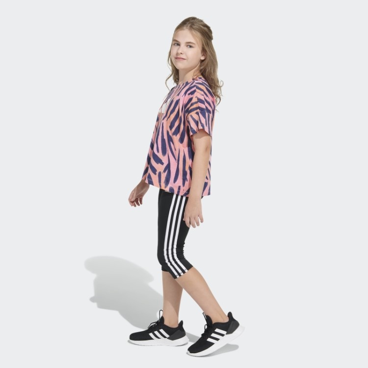 Camiseta Com Estampa De Logo Vermelho Acid Adidas