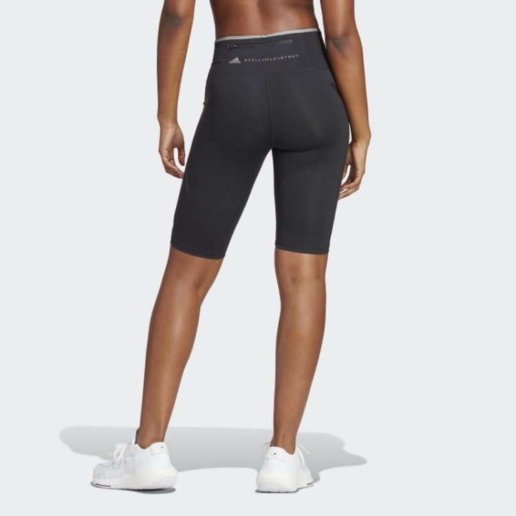 Bermuda De Ciclismo Adidas By Stella Mccartney Truepace Preta
