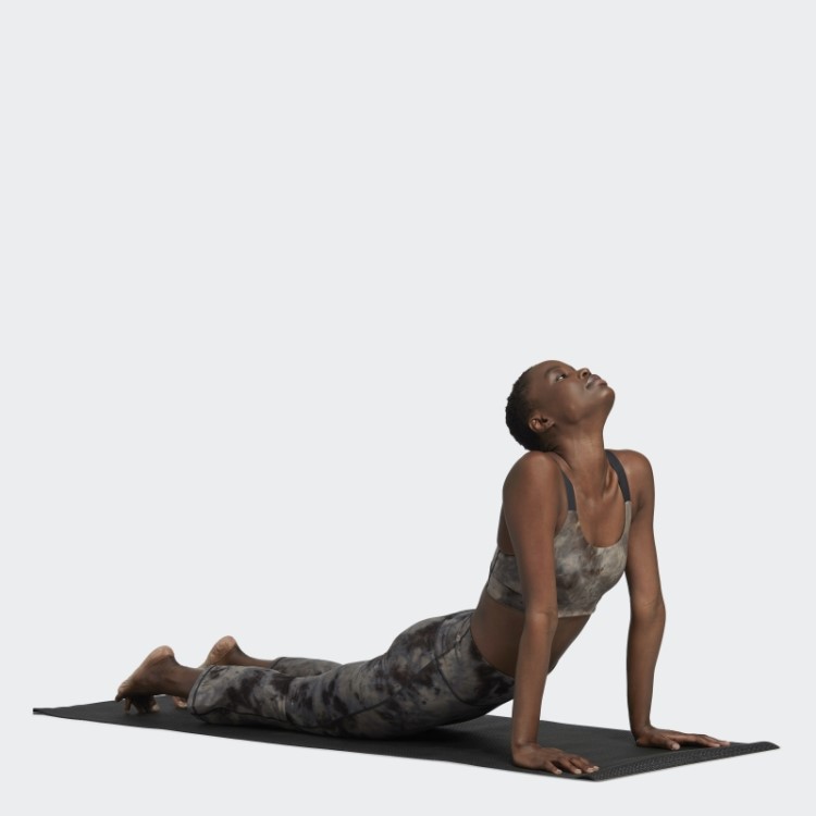 Legging Adidas Yoga Studio Earth Flare 7/8 Alumínio