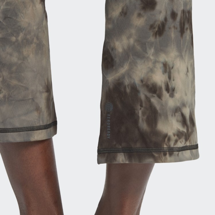 Legging Adidas Yoga Studio Earth Flare 7/8 Alumínio