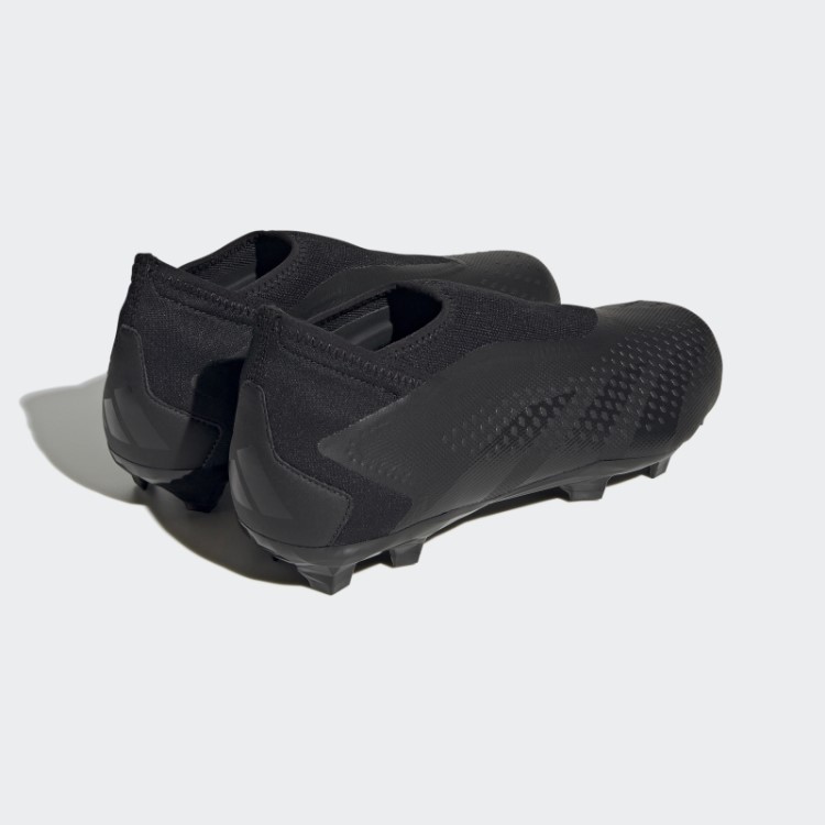 Precisão Do Predador.3 Chuteiras Sem Cadarço Para Chão Firme Adidas Preto
