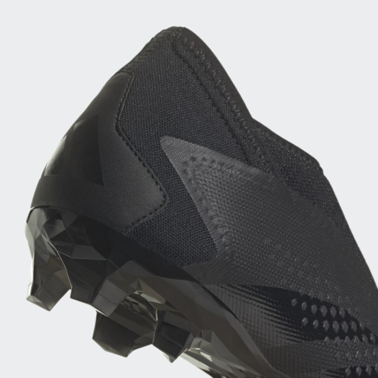 Precisão Do Predador.3 Chuteiras Sem Cadarço Para Chão Firme Adidas Preto