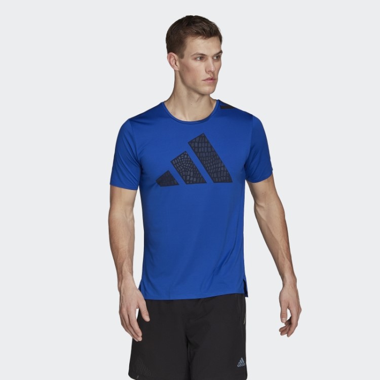 Camiseta De Treino Azul Royal Hot Best Of Adidas